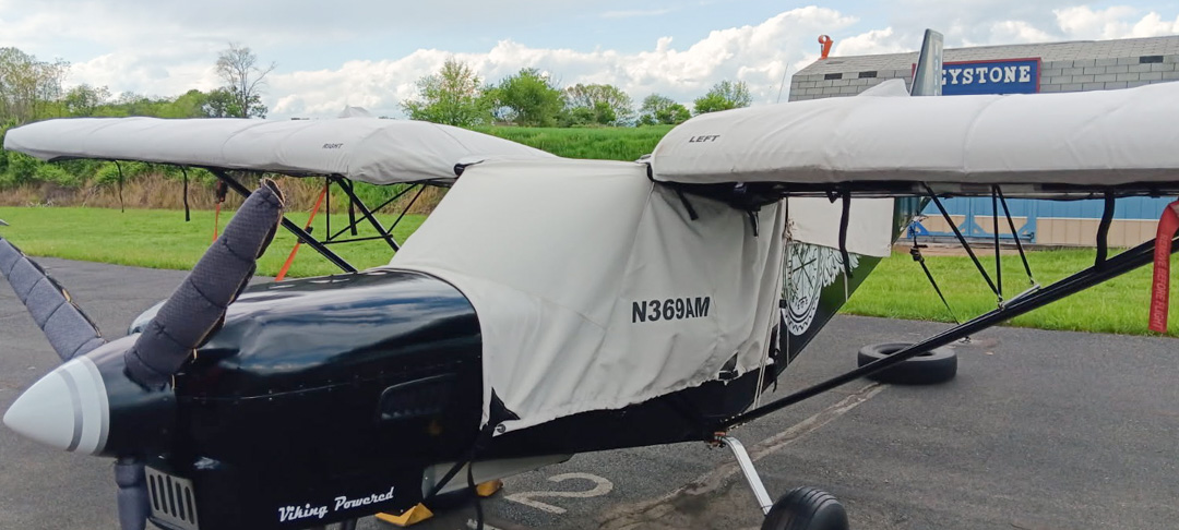 Zenith 701 Canopy Cover, Wing Covers, Padded For Hail Protection, All Year Use