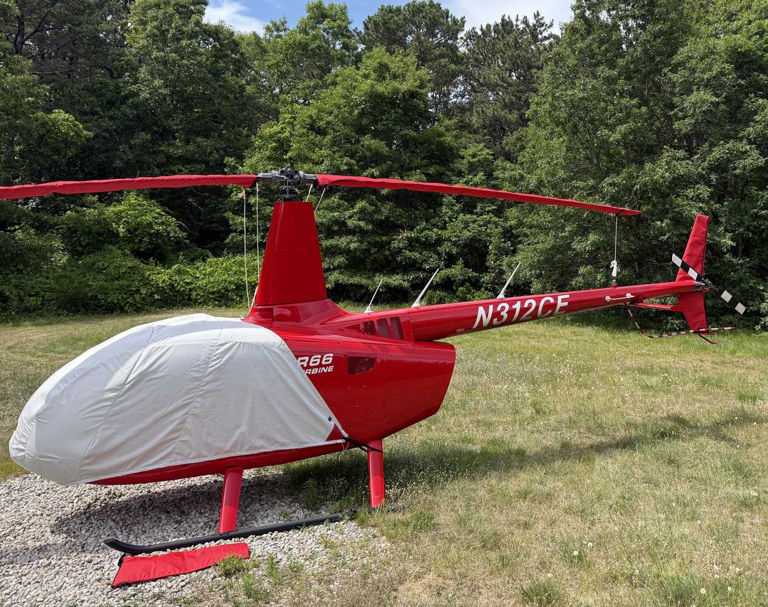 Robinson R66 Bubble, Blades, Stabilizer Covers