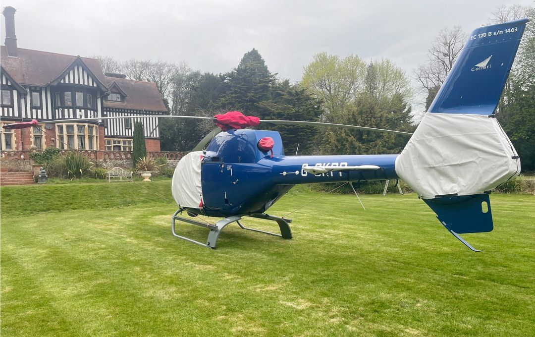 Eurocopter EC-120 Colibri Bubble, Rotor Hub & Tailfan Covers