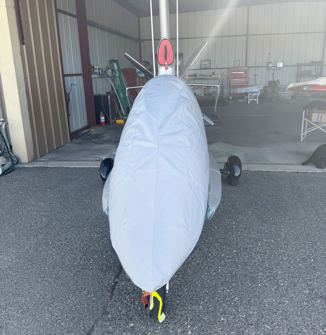 ELA ECLIPSE EVO Travel Weight Canopy/Nose Cover, Rotor Mast Inlet Plug